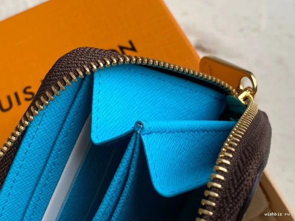 WIS VUITTON COIN ZIPPY PURSE LOUIS 0814